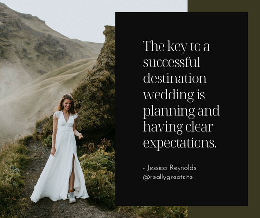 Planning a Destination Wedding: Tips and Destinations to Consider with J'Taime Brides of Swansea