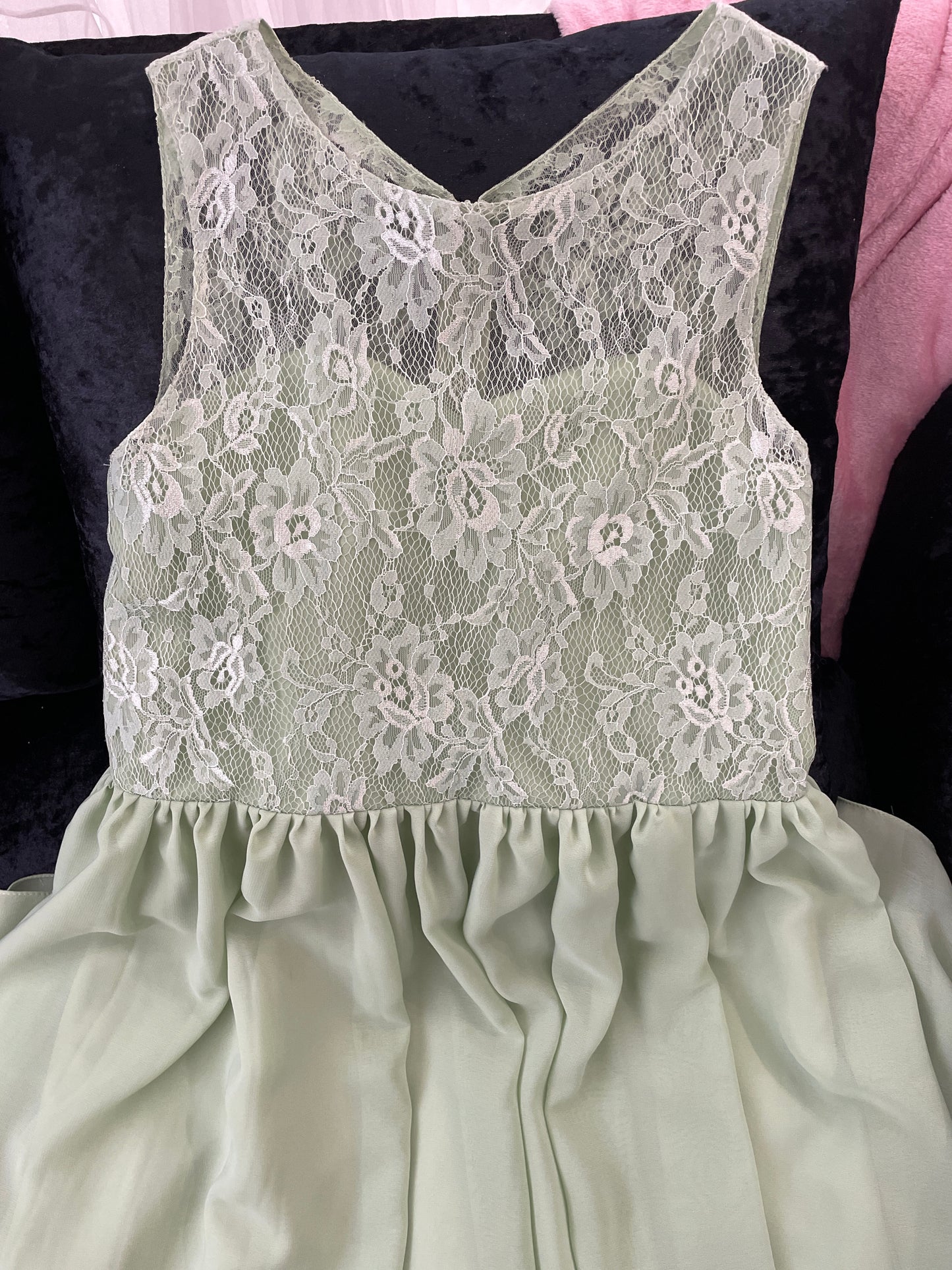 Tulip Junior Sleeveless Lace Mesh Age 14