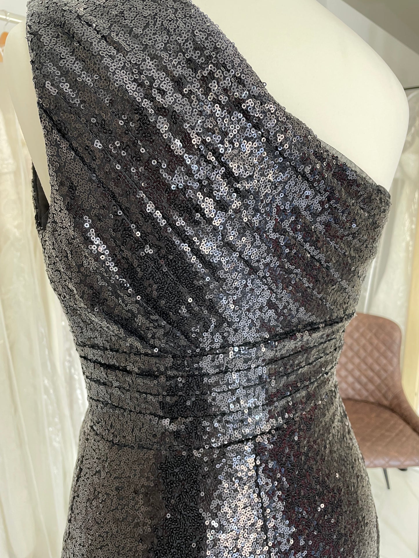 Prom Bailey Black Sequin UK 10