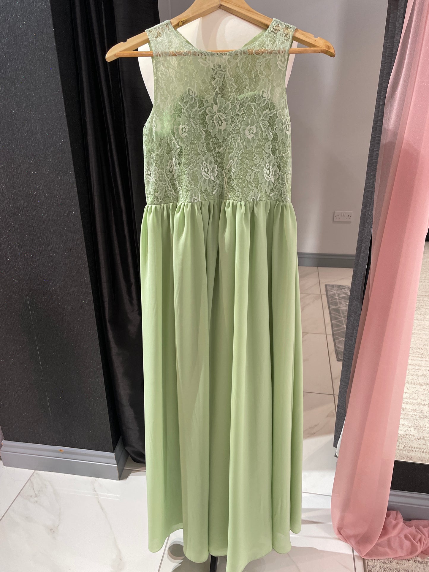 Tulip Junior Sleeveless Lace Mesh Age 14