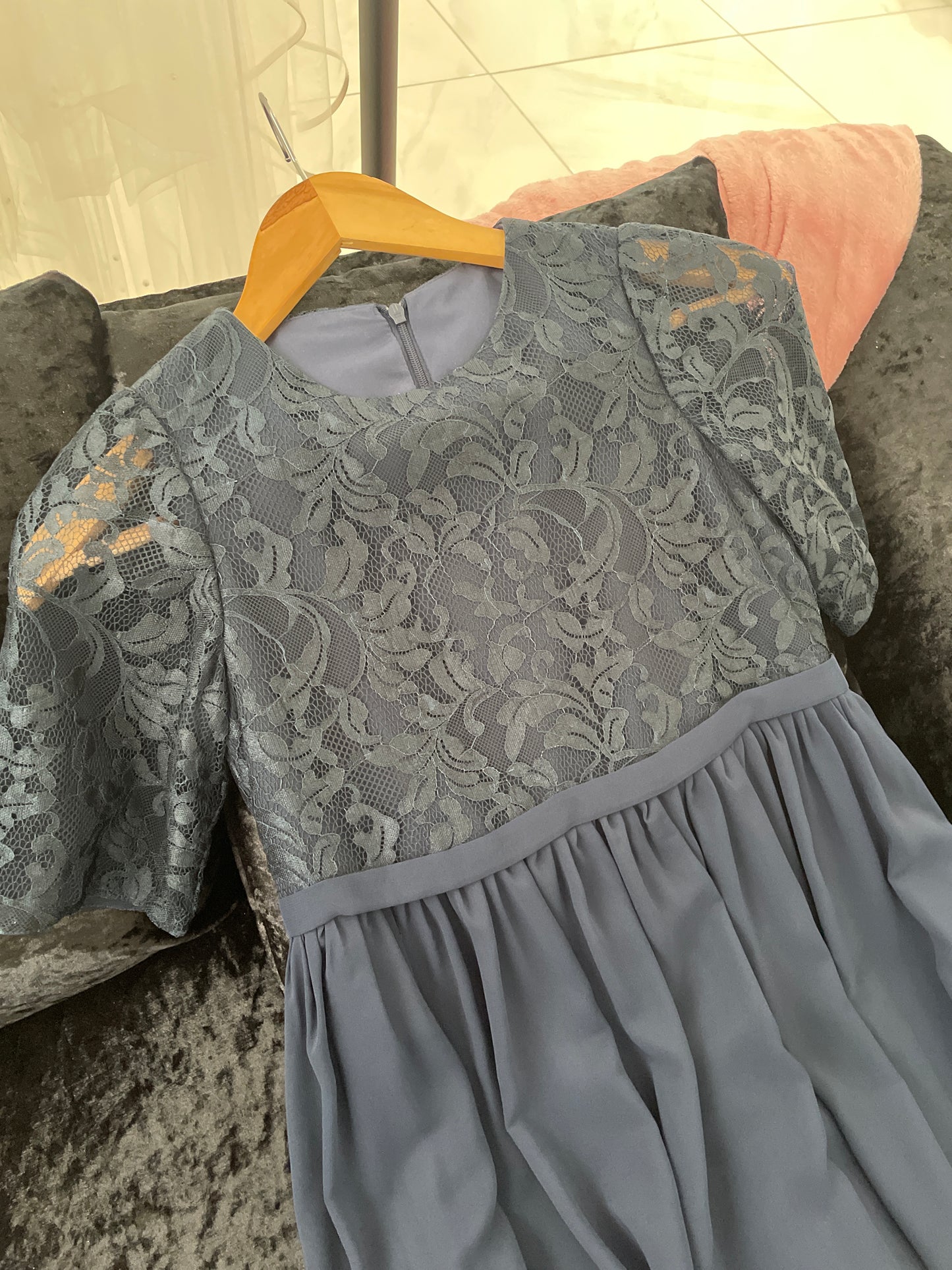 Lily Junior Half Sleeve Lace Age 12