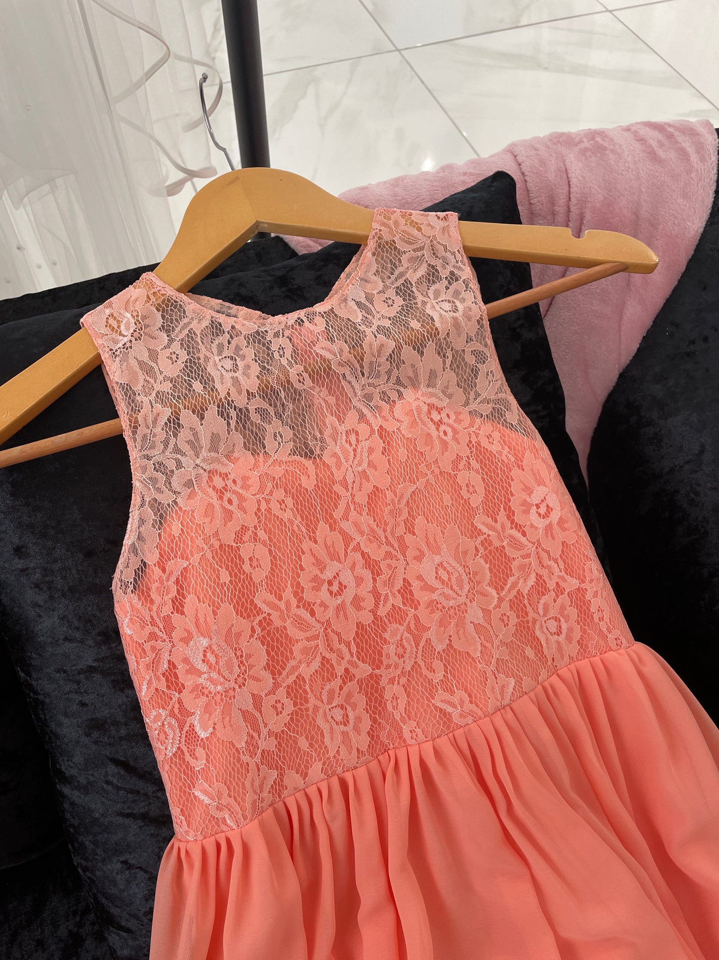 Tulip Junior Sleeveless Lace Mesh Age 10