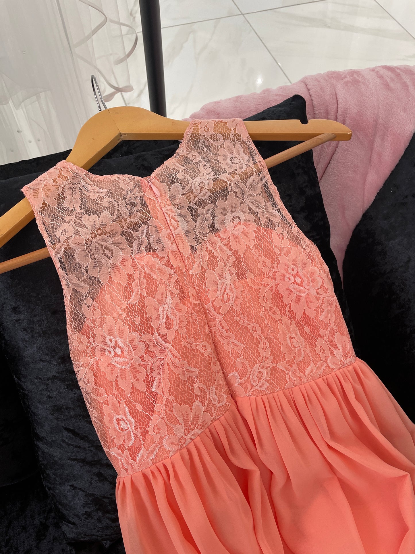 Tulip Junior Sleeveless Lace Mesh Age 10