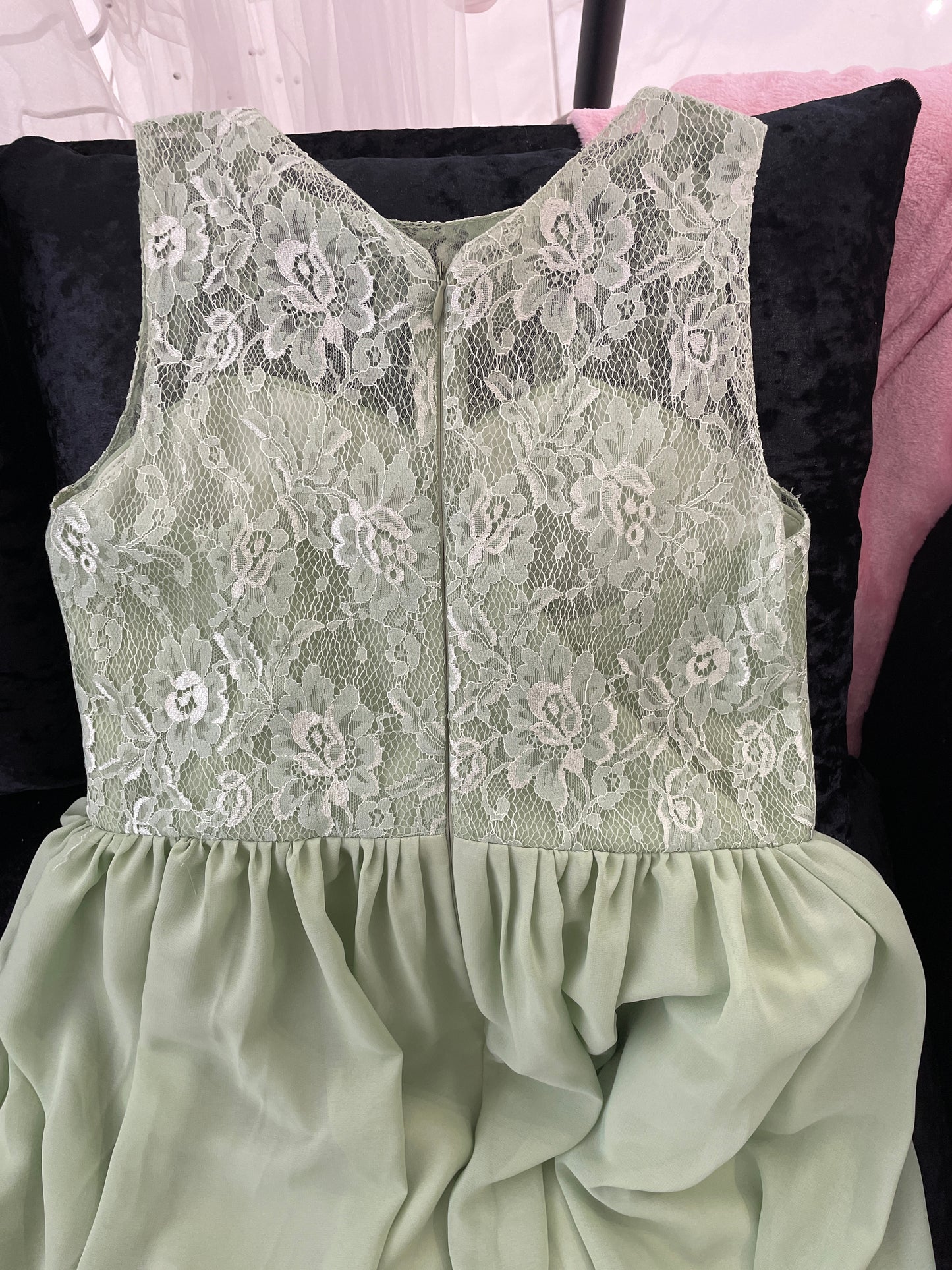 Tulip Junior Sleeveless Lace Mesh Age 14
