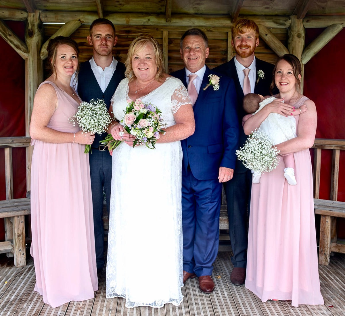 Rose Gold Wedding Tie