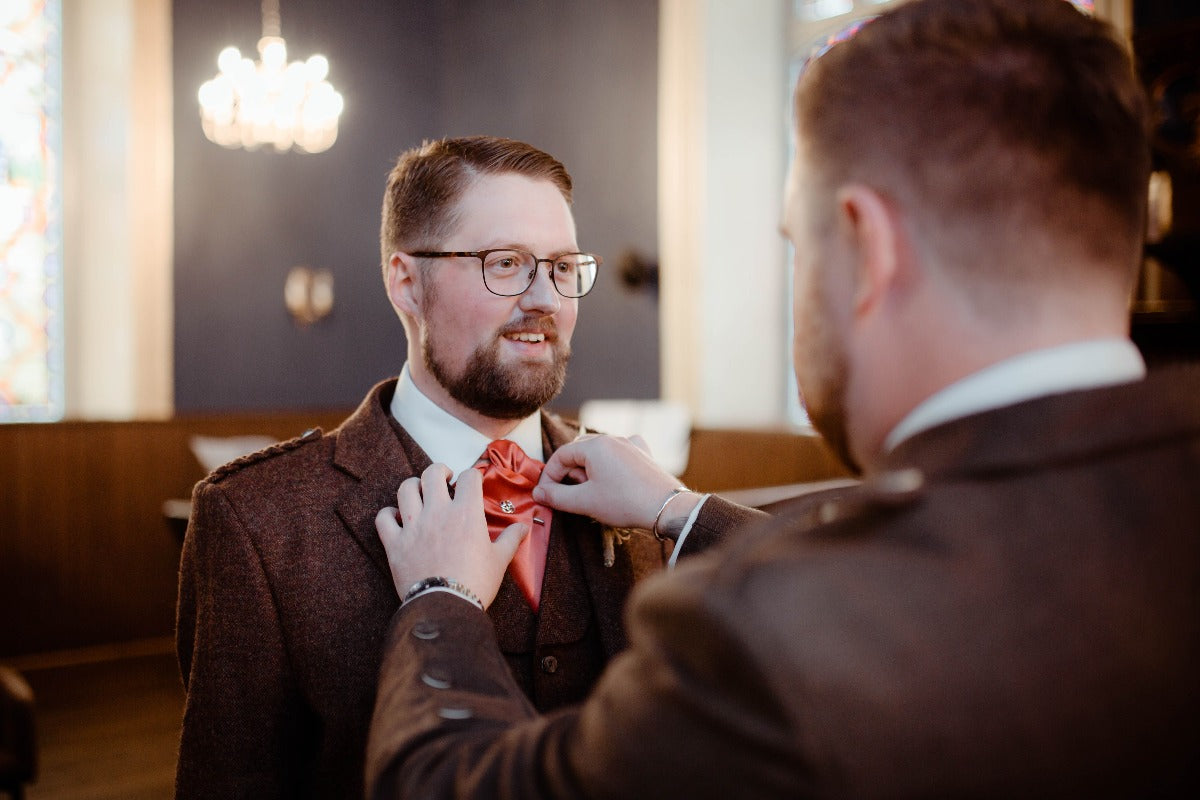 Sienna Wedding Cravat