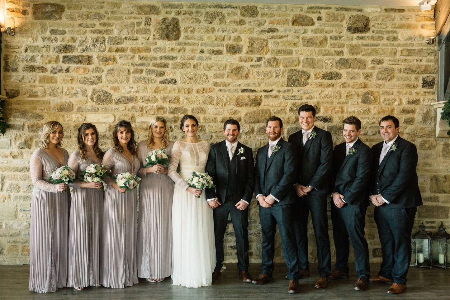 Lavender Frost Wedding Tie