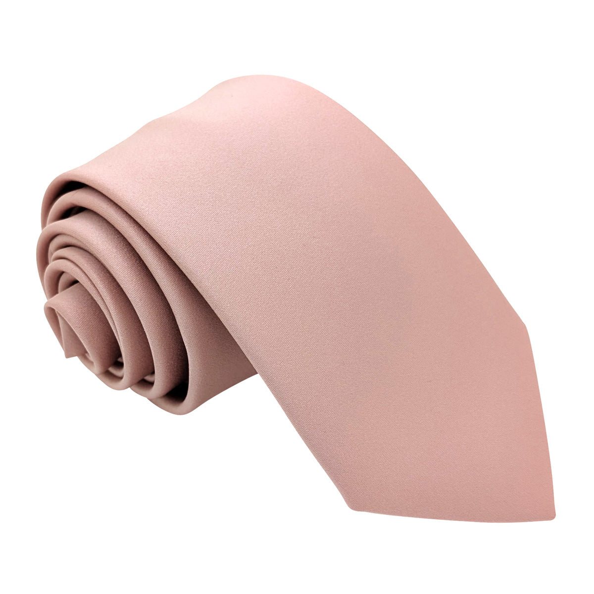 Suede Pink Wedding Tie