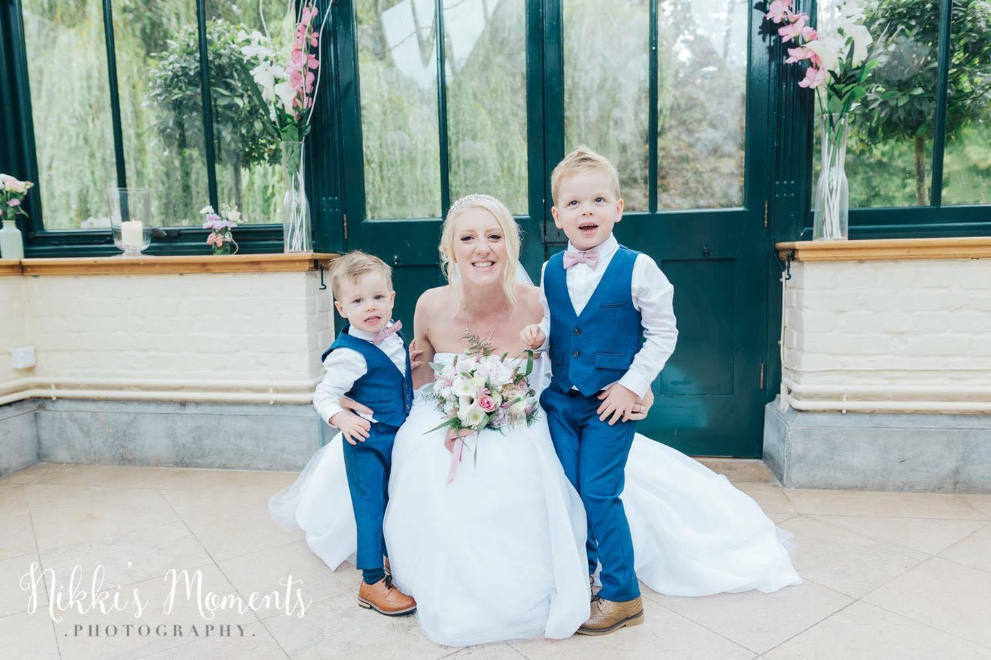Rose Gold Boys Bow Ties