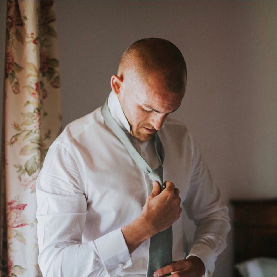 Sage Wedding Tie