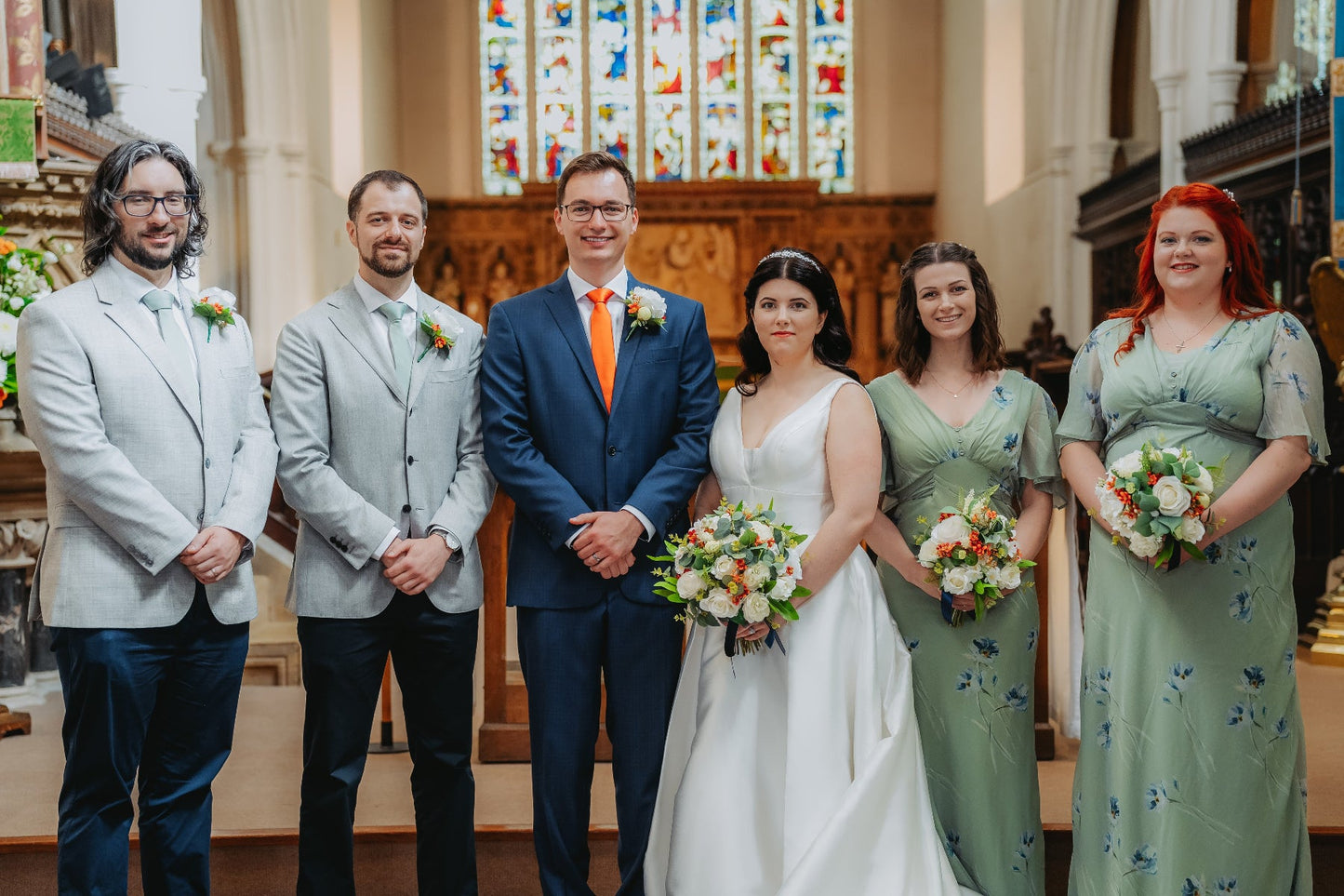 Light Sage Wedding Tie